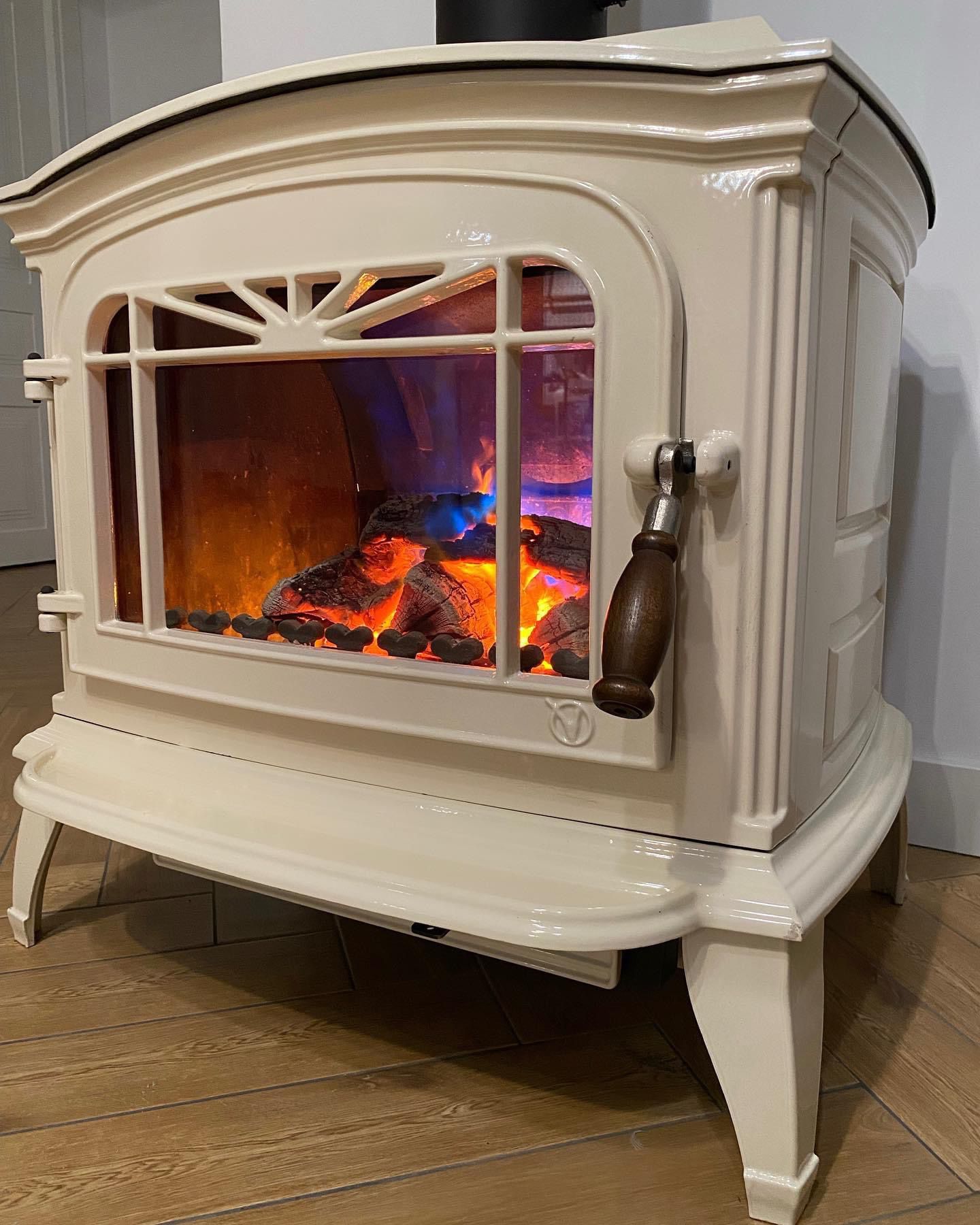 INVICTA Bradford Krem Döküm Odun Sobası