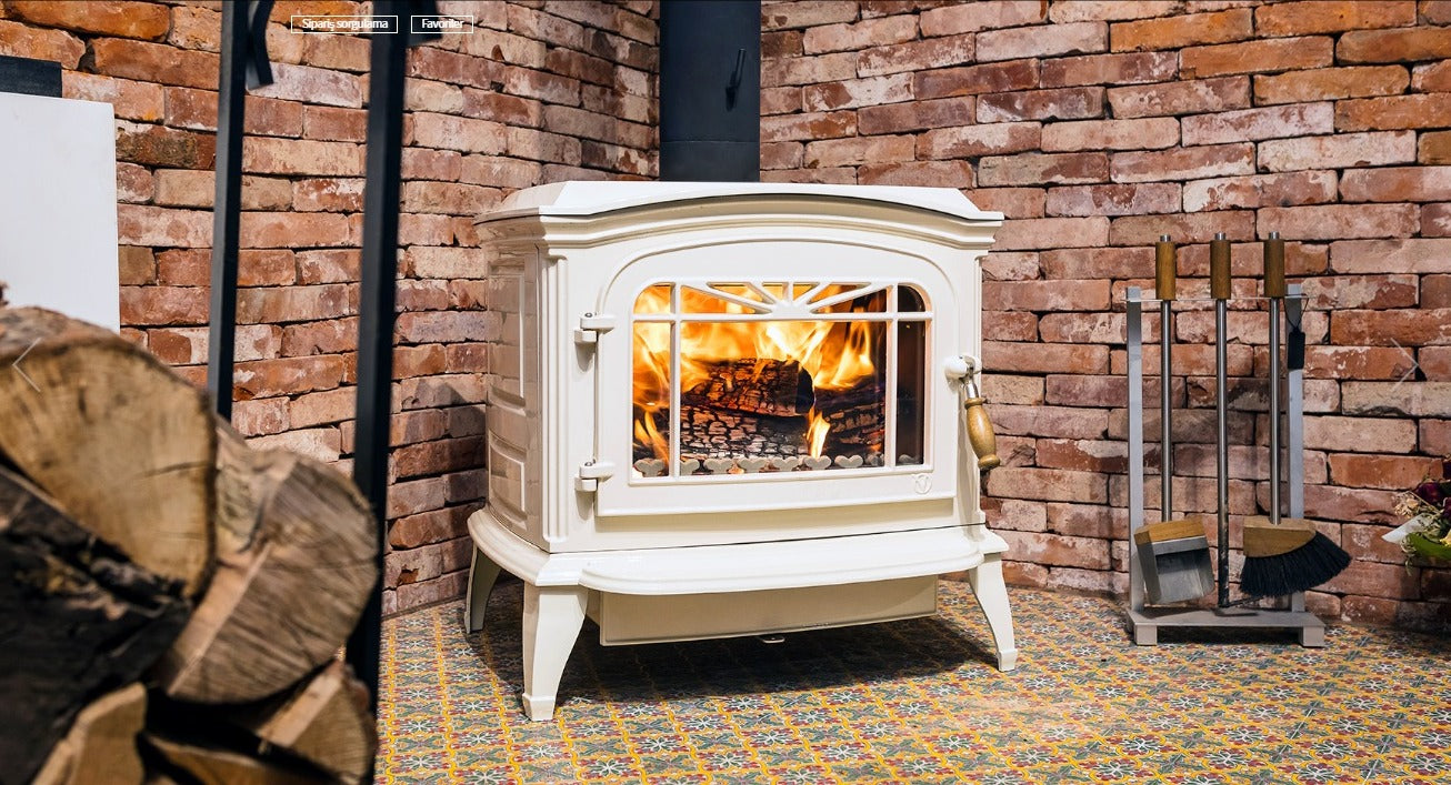 INVICTA Bradford Krem Döküm Odun Sobası