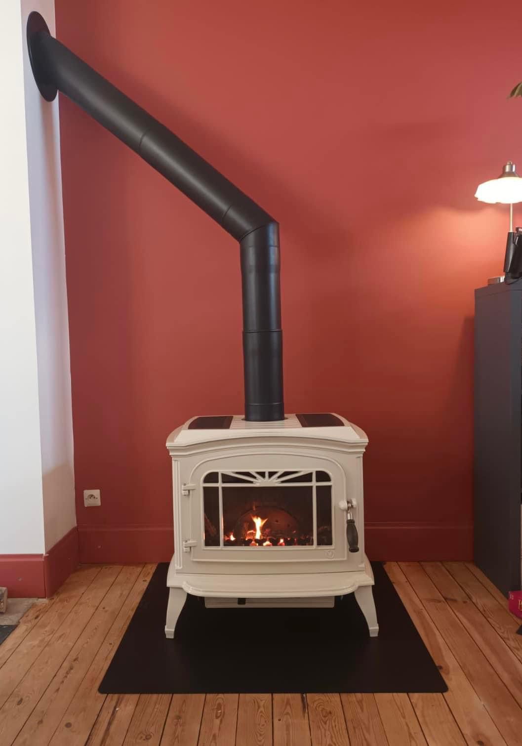 INVICTA Bradford Krem Döküm Odun Sobası