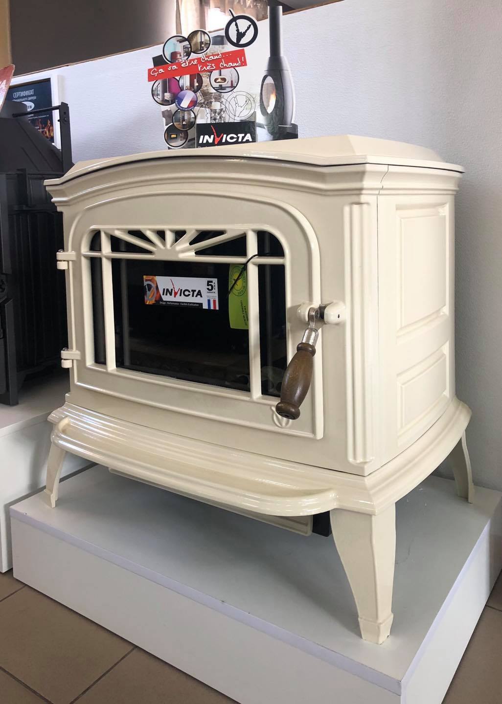 INVICTA Bradford Krem Döküm Odun Sobası