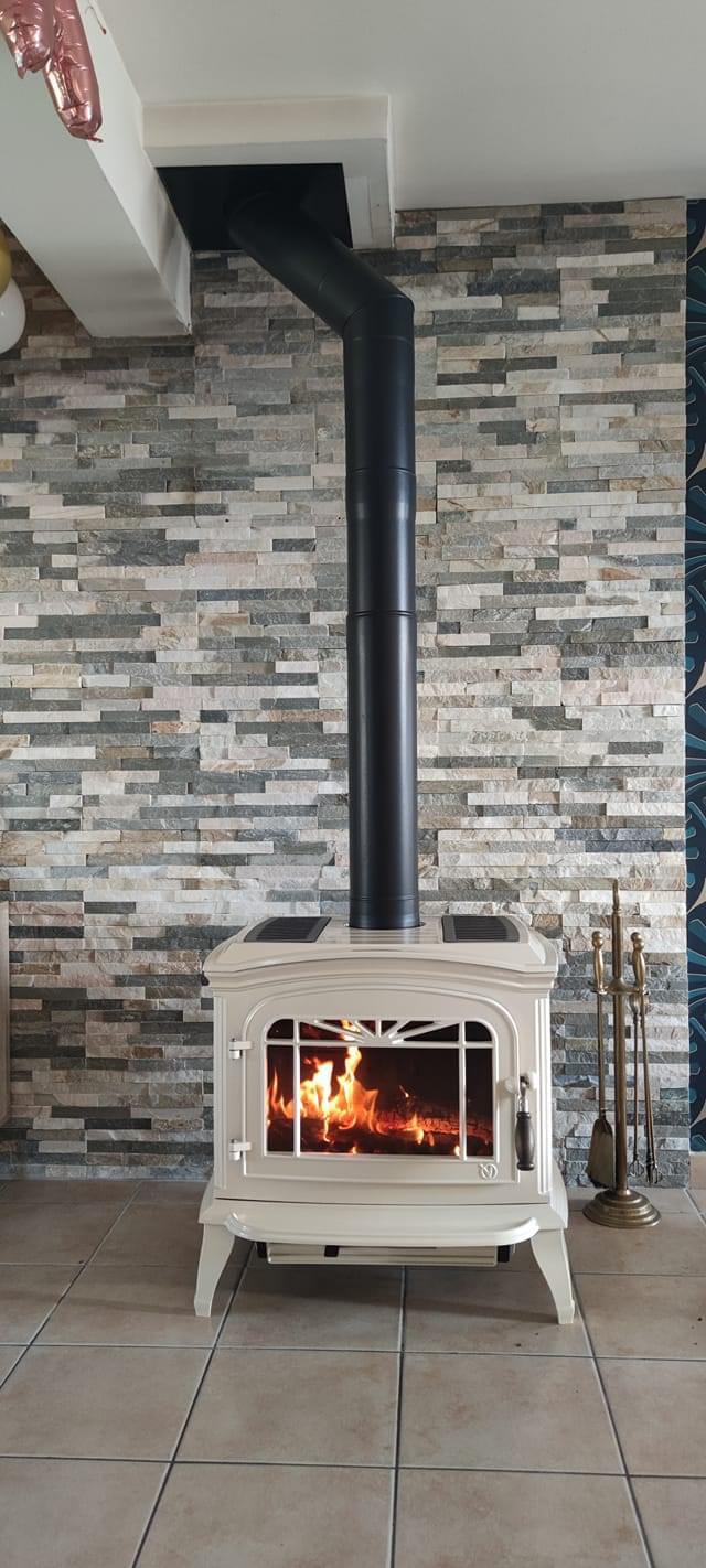 INVICTA Bradford Krem Döküm Odun Sobası