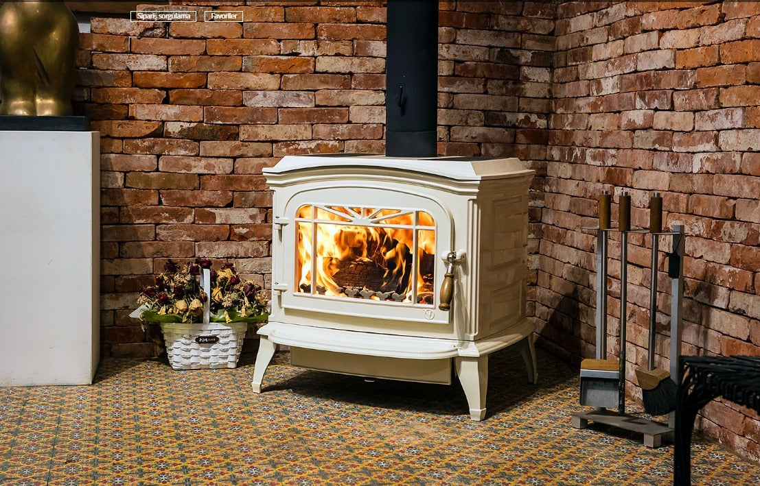 INVICTA Bradford Krem Döküm Odun Sobası