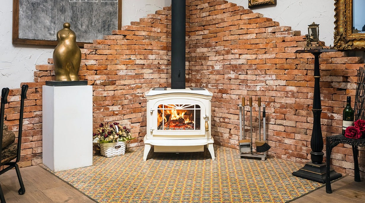 INVICTA Bradford Krem Döküm Odun Sobası