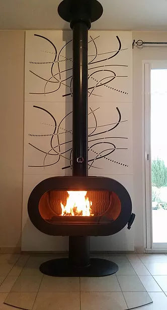 INVICTA Fifty On Pedestal Döküm Odun Sobası