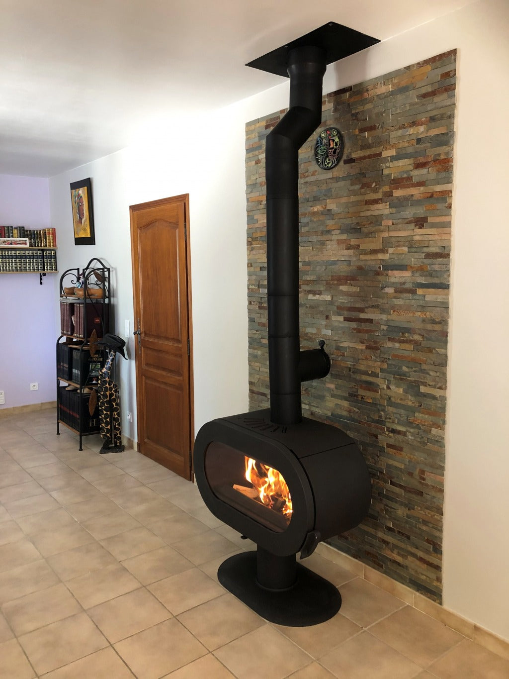 INVICTA Fifty On Pedestal Döküm Odun Sobası