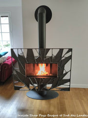 INVICTA Gaya Leaf (Feuille) Döküm Odun Sobası