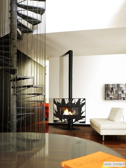 INVICTA Gaya Leaf (Feuille) Döküm Odun Sobası