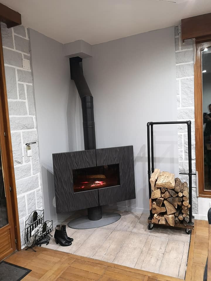 INVICTA Gaya Arduvaz (Ardoise) Odun Sobası