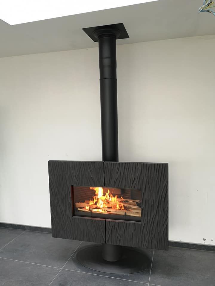 INVICTA Gaya Arduvaz (Ardoise) Odun Sobası