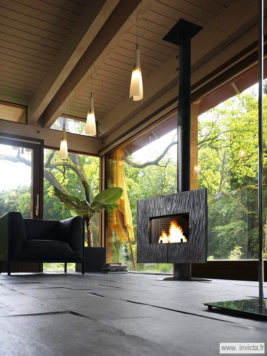 INVICTA Gaya Arduvaz (Ardoise) Odun Sobası