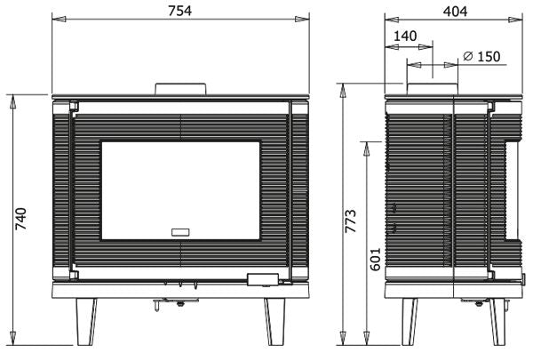 INVICTA Kaori Döküm Odun Sobaşı