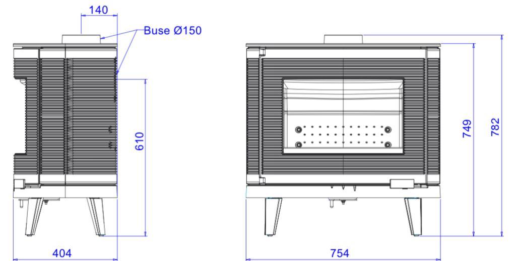 INVICTA Kaori Zen Döküm Odun Sobası