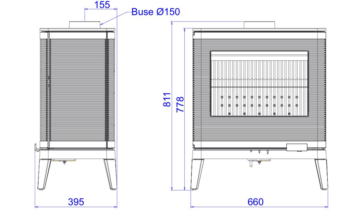 INVICTA Kazan Zen Döküm Odun Sobası