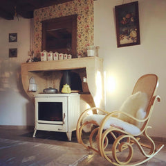 INVICTA Modena Döküm Odun Sobası Krem