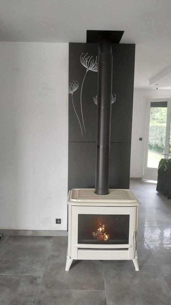 INVICTA Modena Döküm Odun Sobası Krem