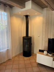 INVICTA Neosen 3 Tarafı Camlı Çelik Odun Sobası