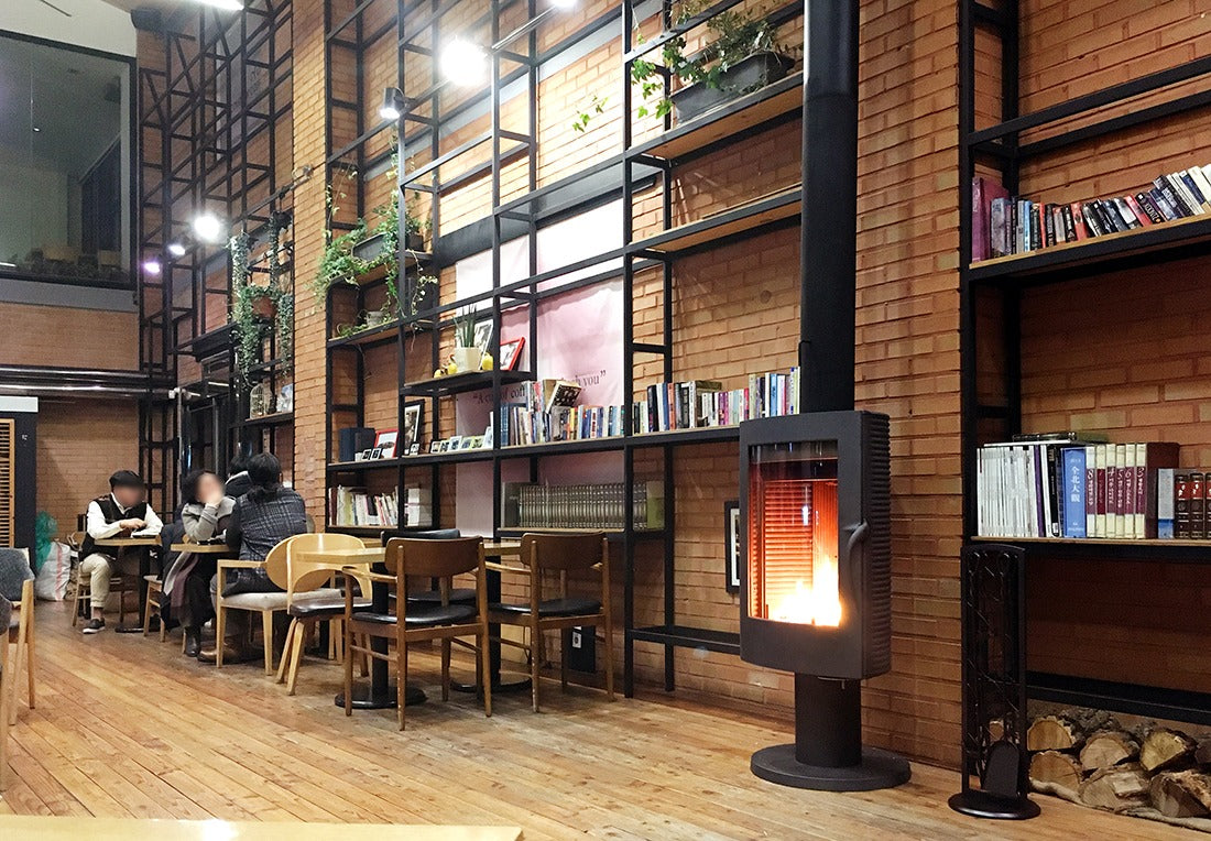 INVICTA Pharos Döküm Odun Sobası 360 Derece Dönebilen