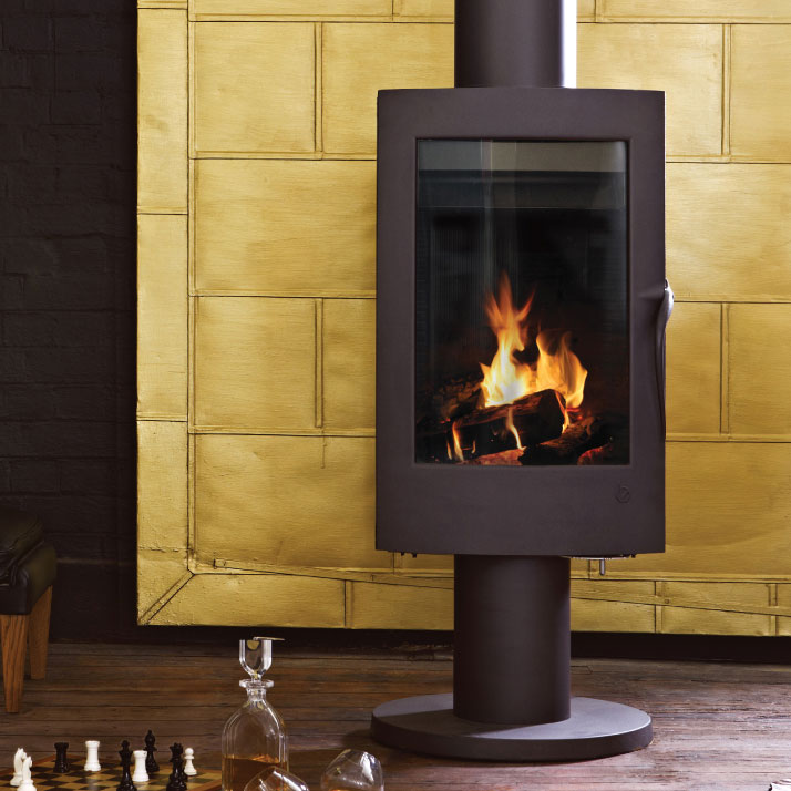 INVICTA Pharos Döküm Odun Sobası 360 Derece Dönebilen