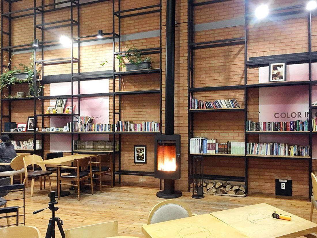 INVICTA Pharos Döküm Odun Sobası 360 Derece Dönebilen