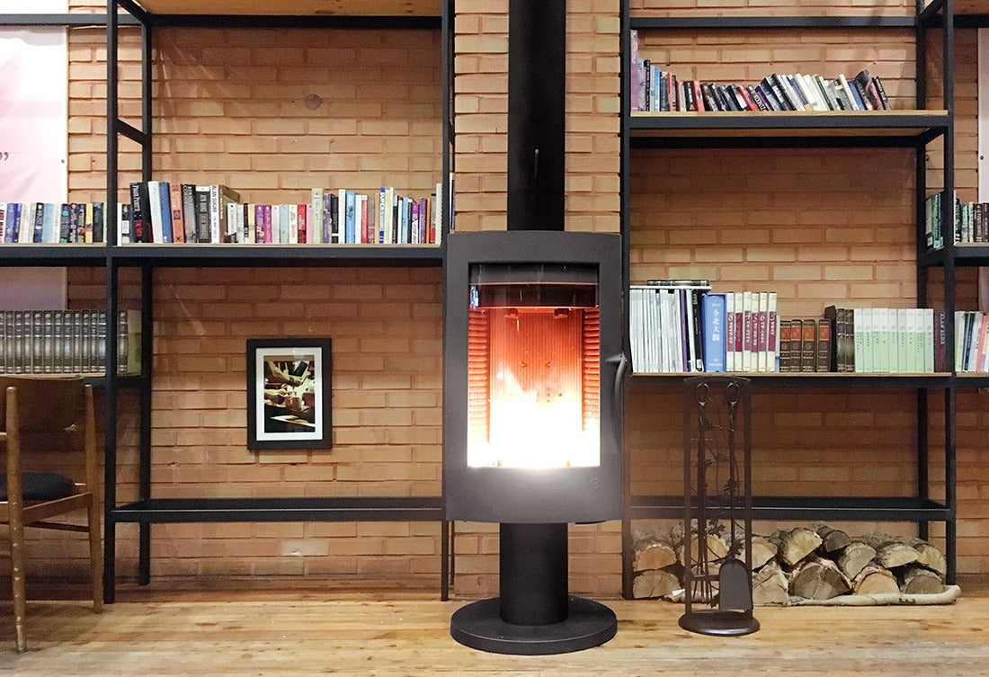 INVICTA Pharos Döküm Odun Sobası 360 Derece Dönebilen