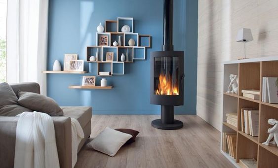 INVICTA Pharos Döküm Odun Sobası 360 Derece Dönebilen