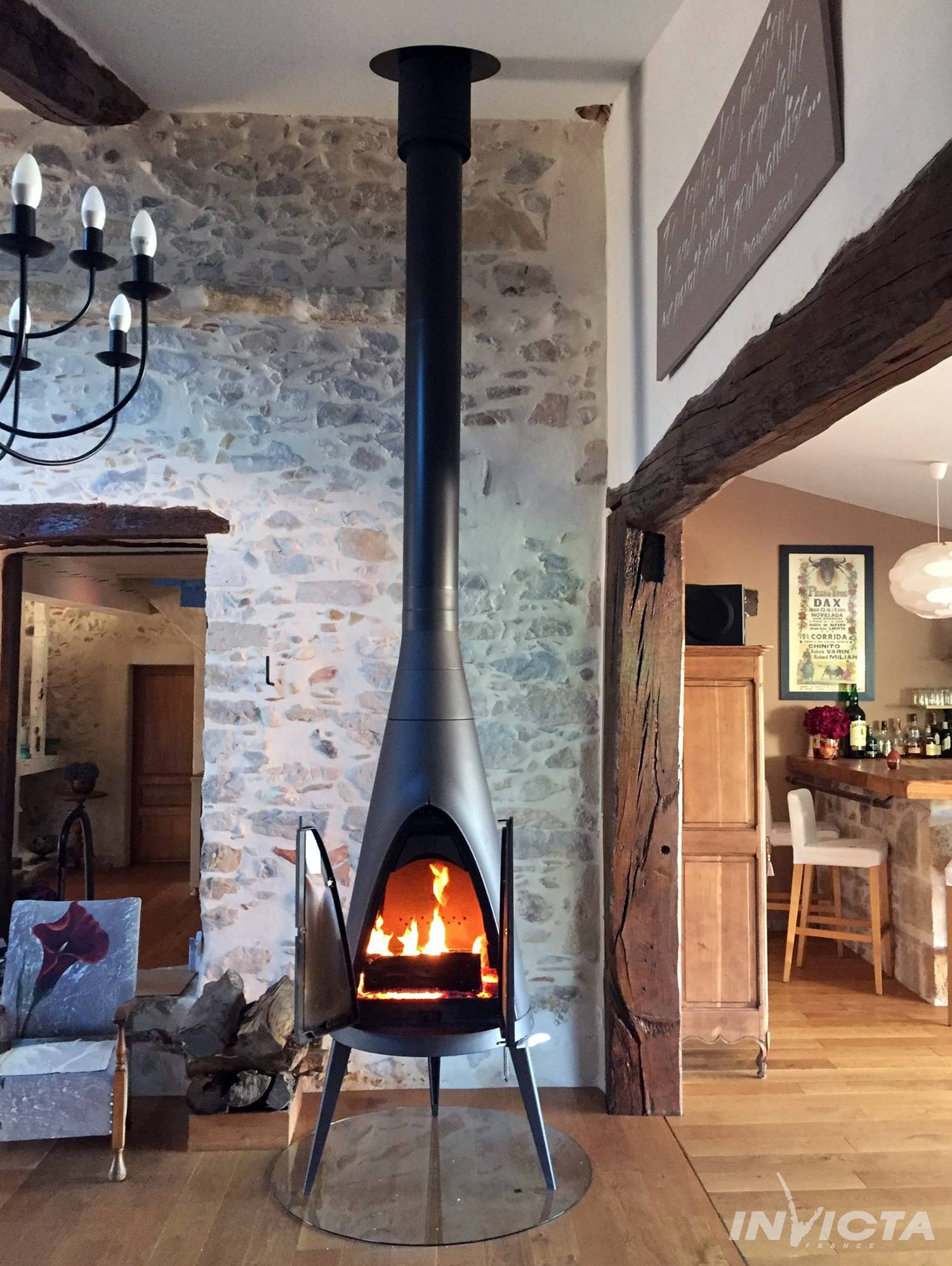 INVICTA Pow-Wow Döküm Odun Sobası