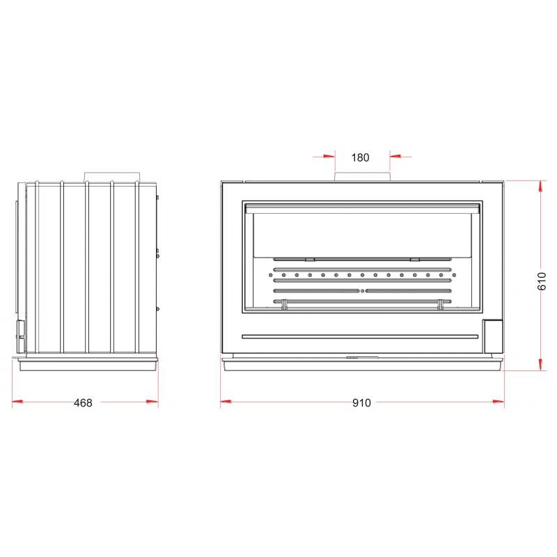 INVICTA Preston Döküm Odun Sobası
