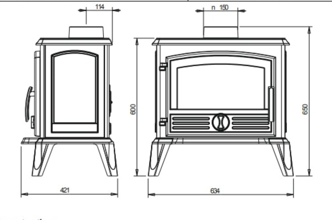 INVICTA Samara Döküm Odun Sobası