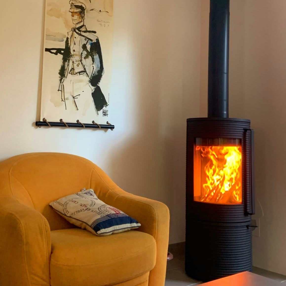 Invicta Altara Plus Döküm Şömine Soba