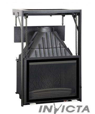 Invicta Asansörlü Şömine Haznesi 700 Grande Angle Asansörlü