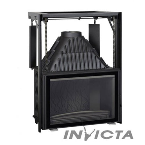 Invicta Asansörlü Şömine Haznesi 800 Grande Angle