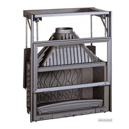 Invicta Asansörlü Şömine Haznesi 900 Grande Vision