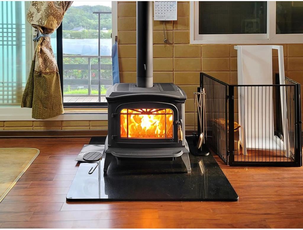 Invicta Bradford Döküm Şömine Soba Antrasit