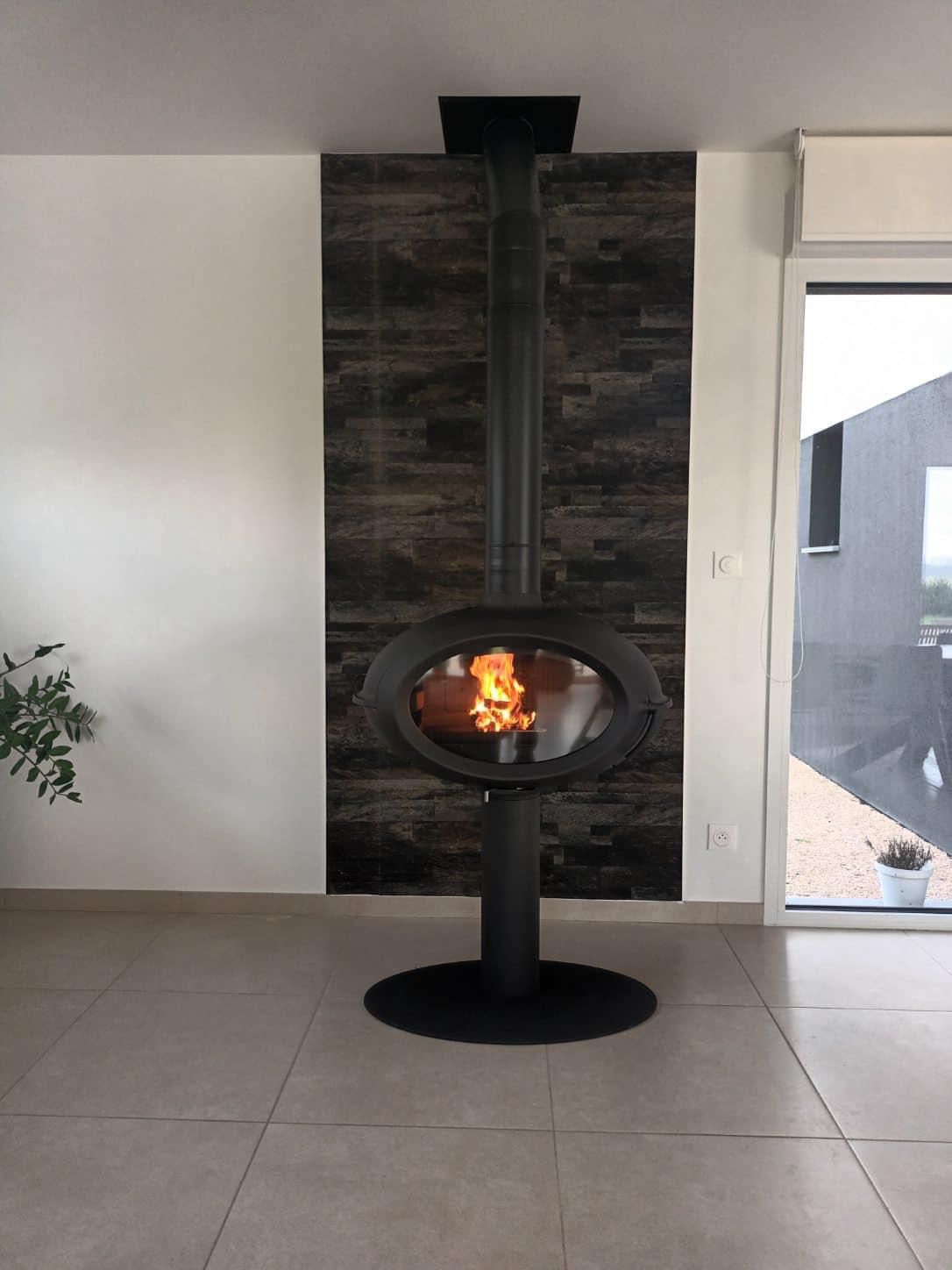 Invicta Brio Sur Pied Döküm Şömine Soba