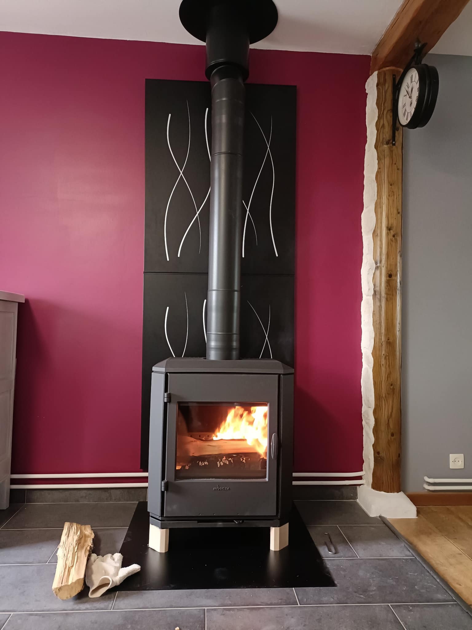 Invicta Carolo Zen Döküm Odun Sobası