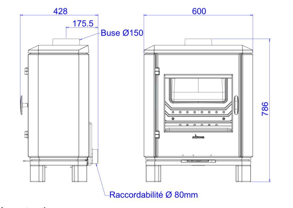 Invicta Carolo Zen Döküm Odun Sobası