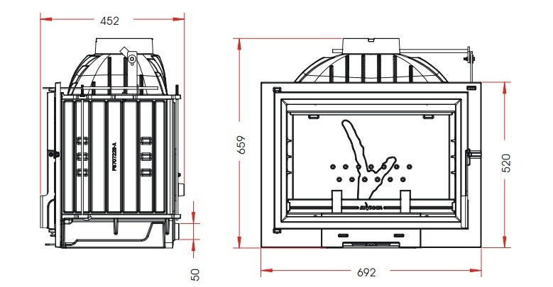 Invicta Klapeli Şömine Haznesi 700 Philos
