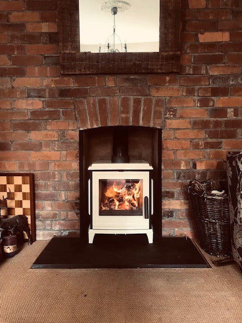 Invicta Sedan S Krem Döküm Şömine Soba