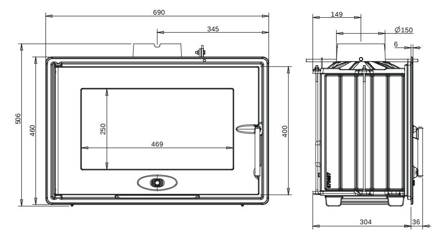 Invicta Şömine Haznesi 700 Optimised