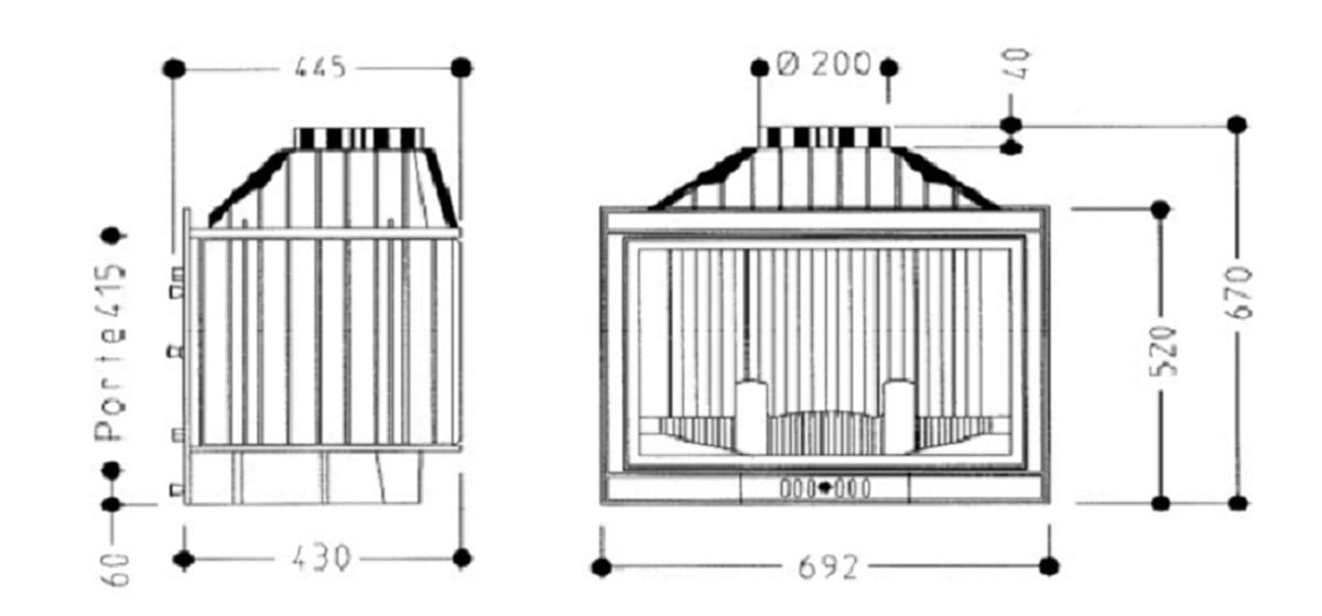 Invicta Şömine Haznesi 700 Primo Grande Angel