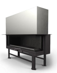 L Tipi Asansörlü Şömine Haznesi 80 cm