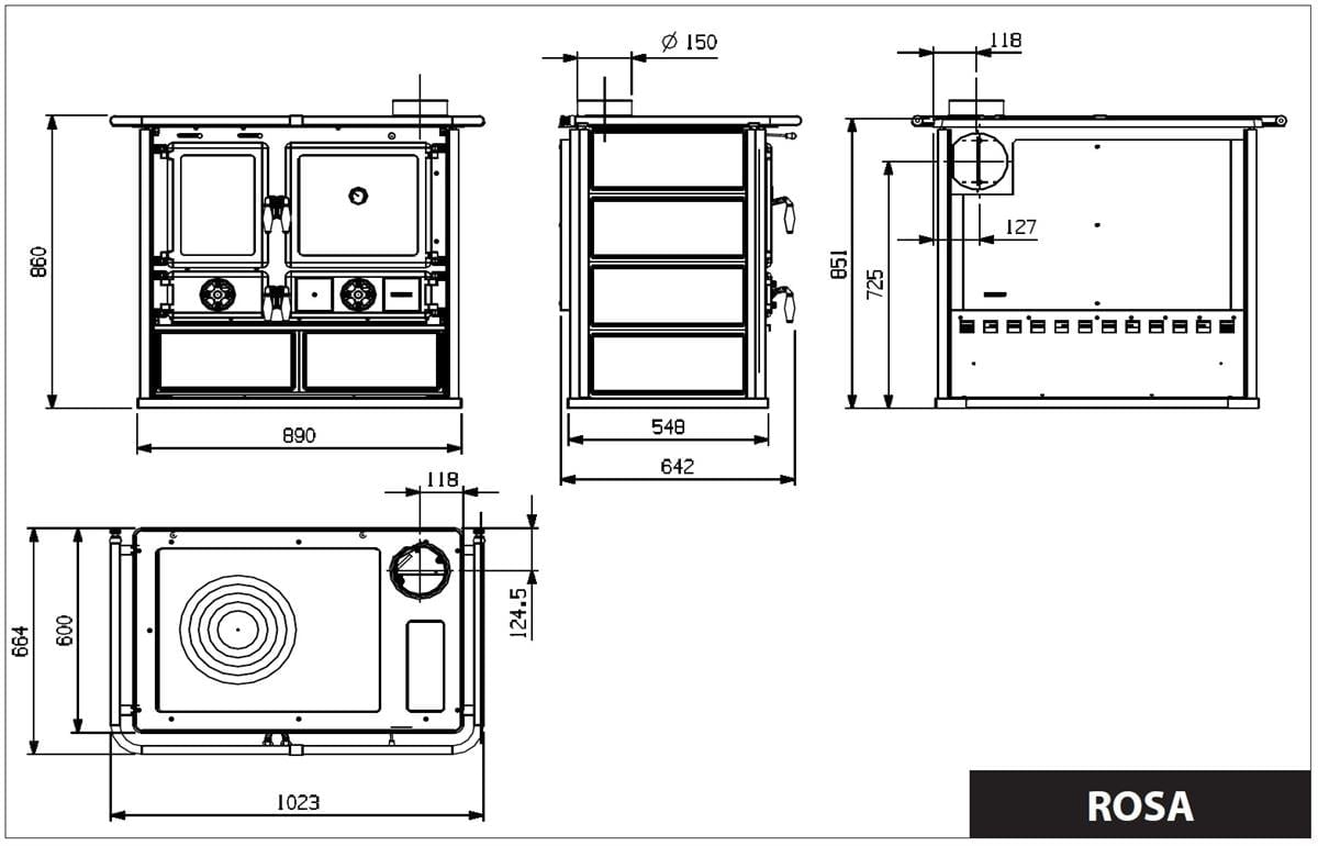 La Nordica Rosa 5.0 Kuzine Soba Kırmızı