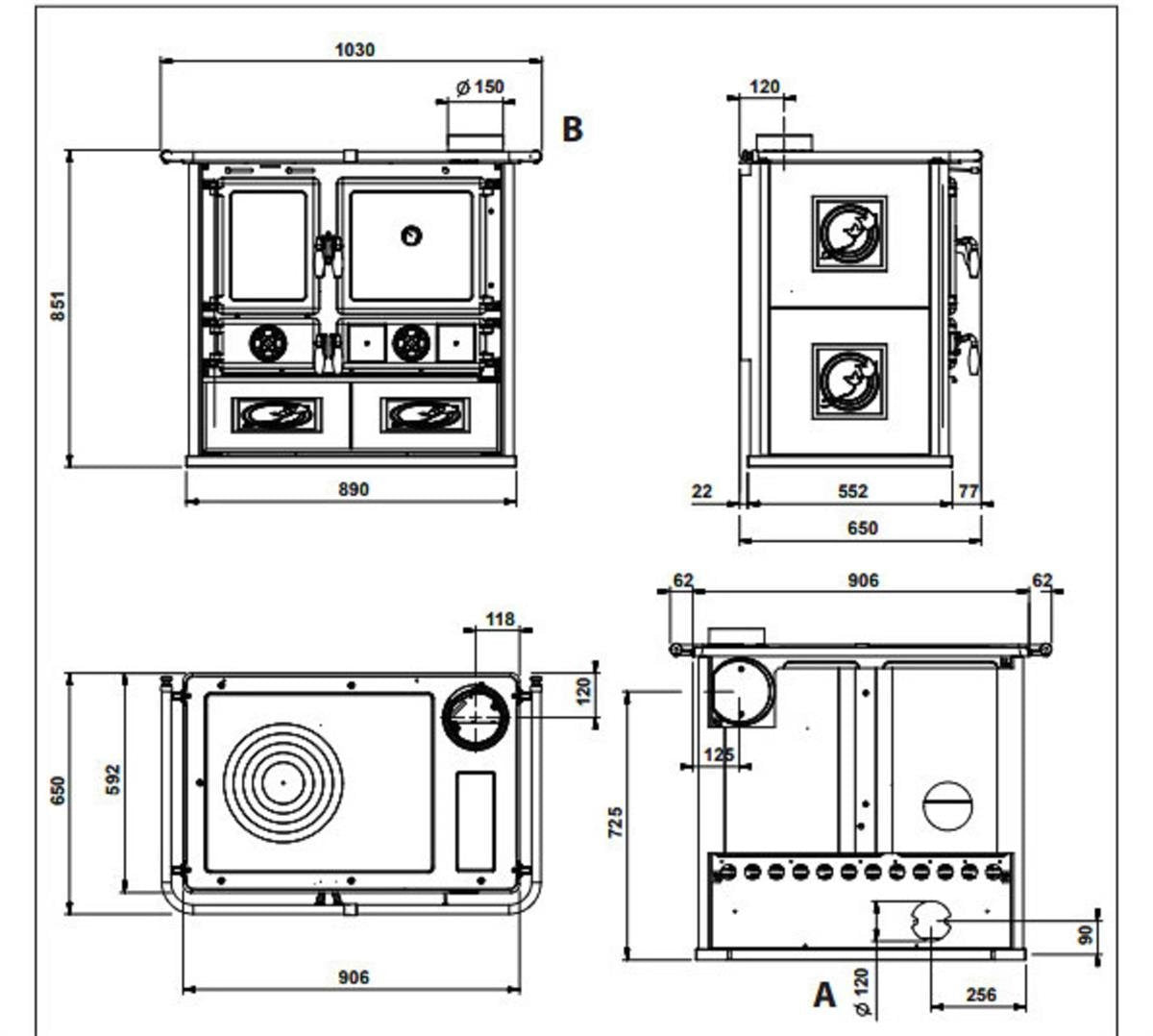 La Nordica Rosa 5.0 Liberty Krem Kuzine Sobası