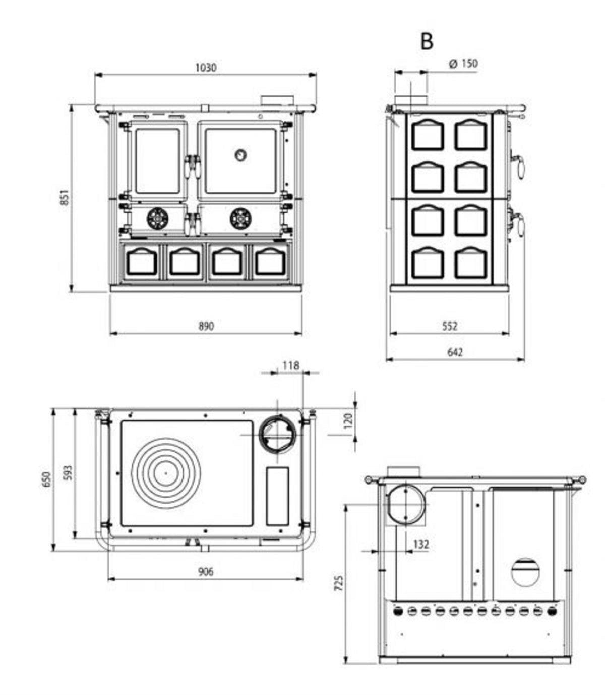 La Nordica Rosa 5.0 Maiolica Tortora Kuzine Soba