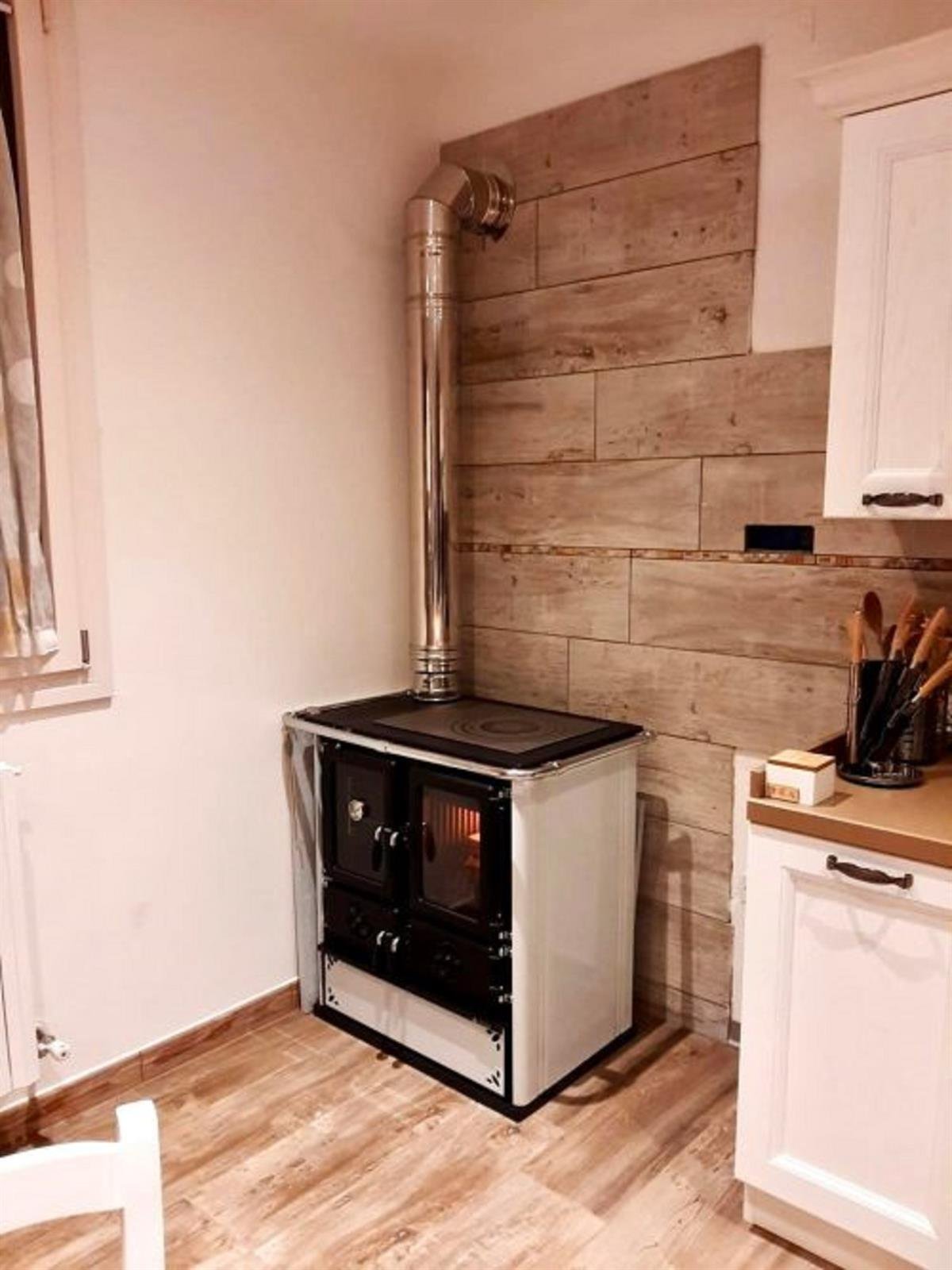 La Nordica Rosetta Sinistra BII Steel Kuzine Soba Beyaz