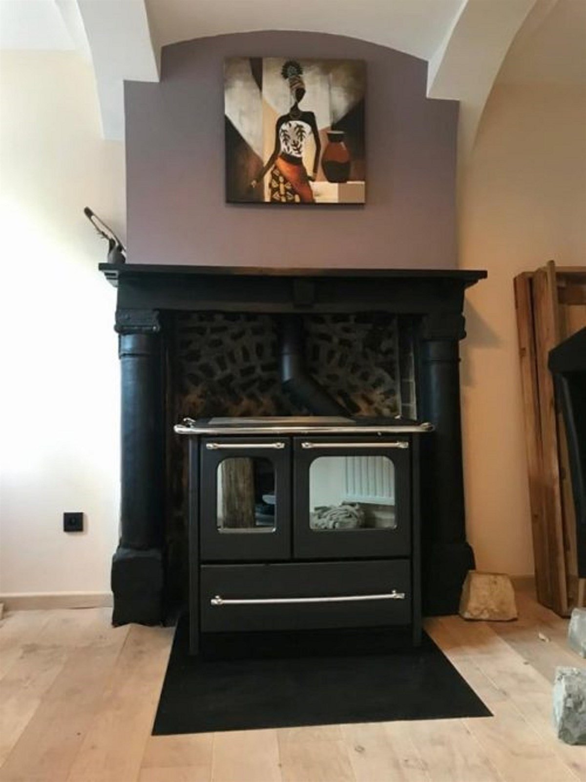 La Nordica Sovrana Easy Evo 2.0 Kuzine Sobası Antrasit