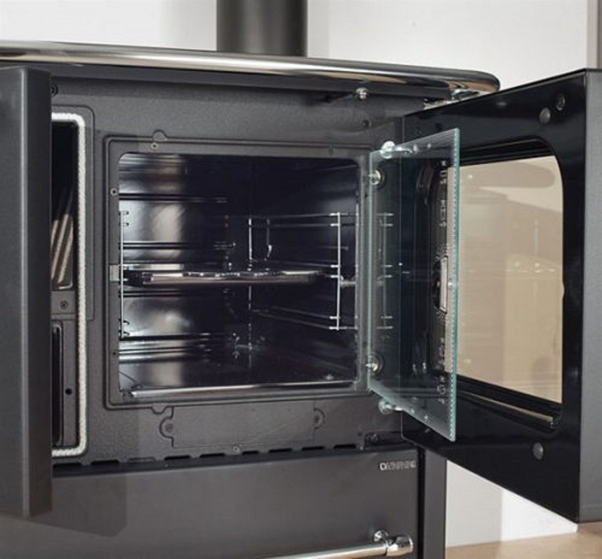 La Nordica Sovrana Easy Evo 2.0 Kuzine Sobası Antrasit