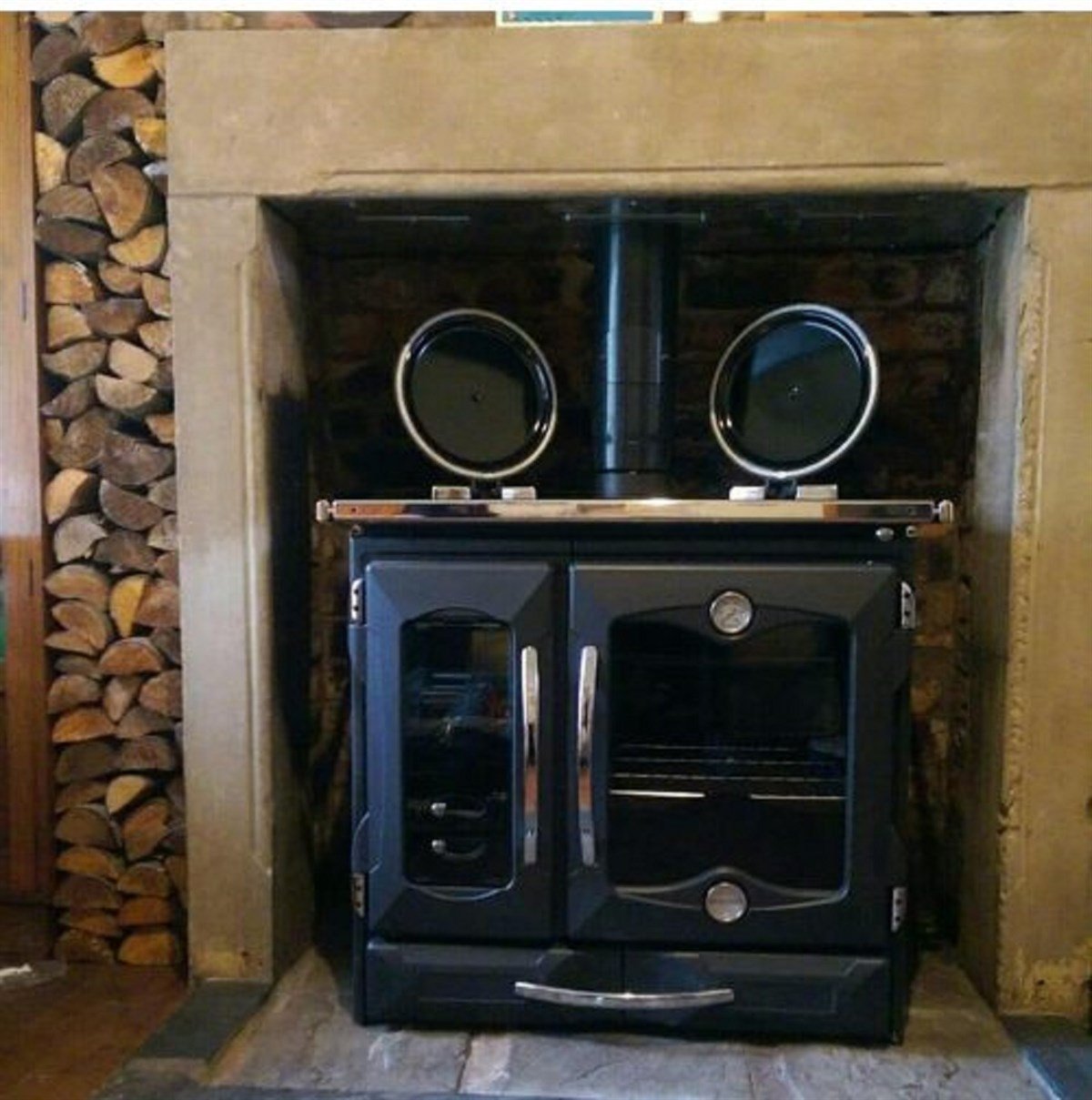 La Nordica Suprema Antrasit Kuzine Soba