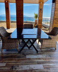 Mangallı Masa 10 Kişilik