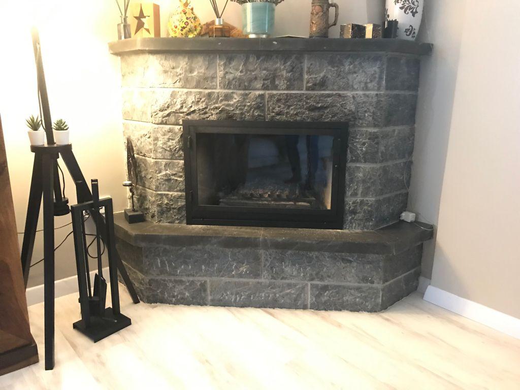 Metal Çerçeveli Şömine Cam Kapağı 3 - (Ölçüye Özel Üretim)